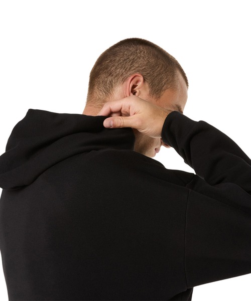 ASICS（アシックス）の「リラックスフィットフーディー（パーカー・メンズ・ブラック・M/L/XL/S）」の6枚目の写真