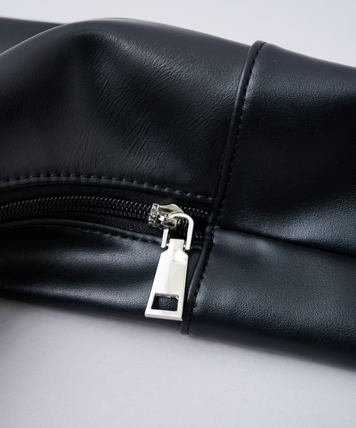 バッグ Oversize leather shoulder bag STUDIOUS Oversize leather shoulder bag | STUDIOUS
