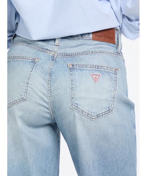GUESS JEANS（ゲスジーンズ）の「GUESS JEANS G11 Wide Leg デニムパンツ ストレートジーンズ レディース（デニムパンツ・レディース・インディゴブルー・24inch/25inch/26inch/27inch）」の10枚目の写真