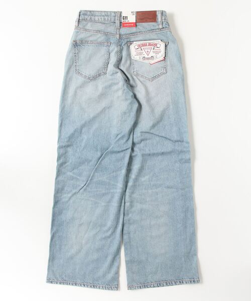 GUESS JEANS（ゲスジーンズ）の「GUESS JEANS G11 Wide Leg デニムパンツ ストレートジーンズ レディース（デニムパンツ・レディース・インディゴブルー・24inch/25inch/26inch/27inch）」の12枚目の写真