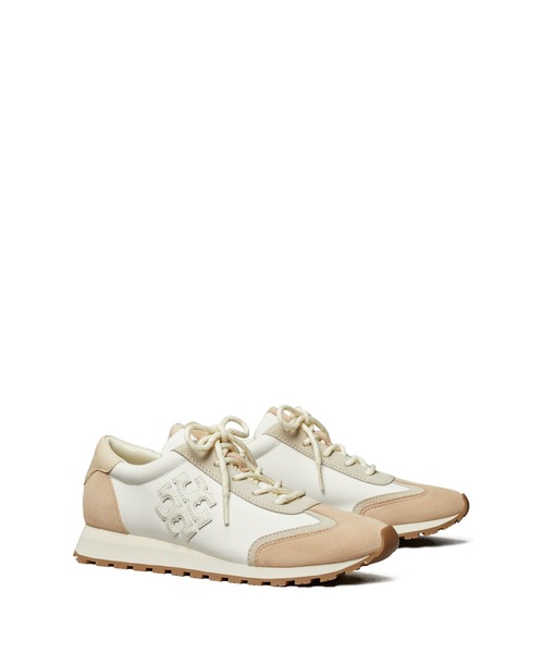 トリーバーチ　ホワイト/ベージュ スニーカー セール】ヴィンテージ ナイロン スニーカー（スニーカー）｜TORY BURCH