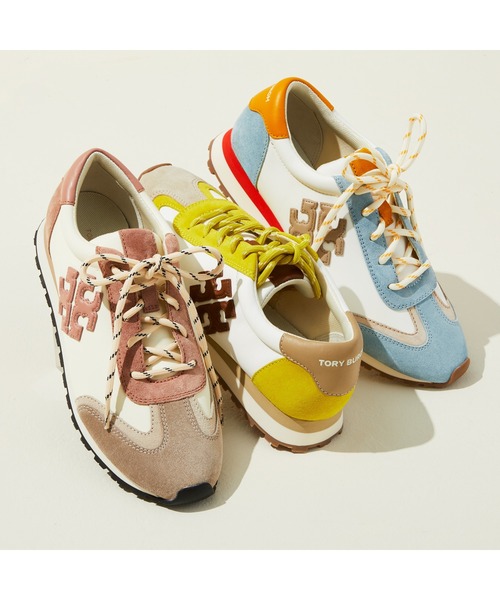 m*l様 TORY BURCH VINTAGE ナイロンランナースニーカー トリ TORY