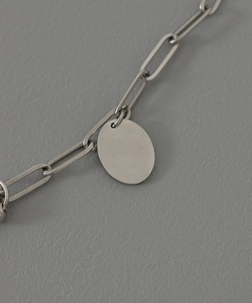 ORLEAN（オルレアン）の「【ORLEAN】 スター クロス デザインモチーフ レオンチェーンネックレス サージカルステンレス（ネックレス・レディース・シルバー・フリー）」の8枚目の写真