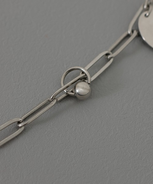 ORLEAN（オルレアン）の「【ORLEAN】 スター クロス デザインモチーフ レオンチェーンネックレス サージカルステンレス（ネックレス・レディース・シルバー・フリー）」の9枚目の写真