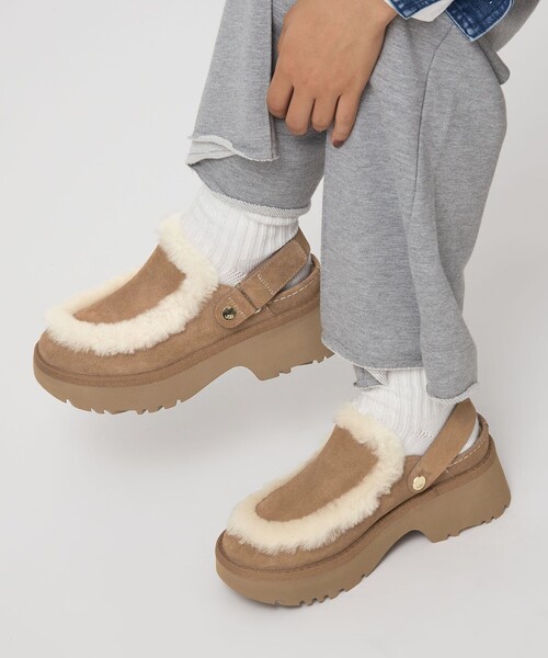 ugg Esmee Leather Clog エスミー レザー クロッグ25㎝ UGG® 公式【 エスミー レザー クロッグ|Esmee Leather Clog