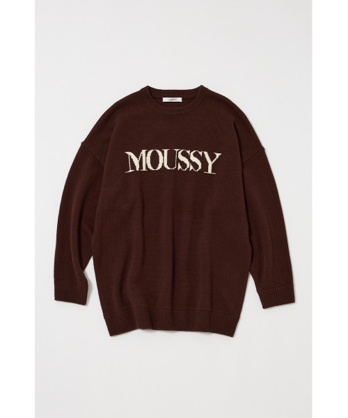 マウジーロゴニット ZOZO・一部店舗限定】MOUSSY LOGO KNIT / マウジーロゴニット