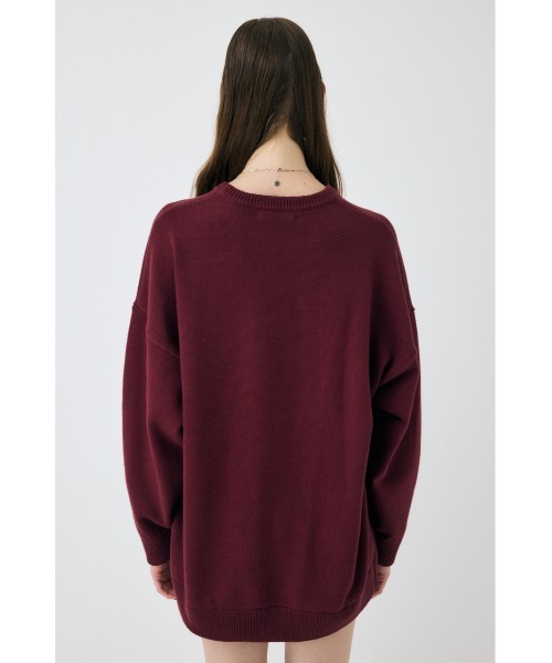 MOUSSY / マウジーロゴニット ニット ZOZO・一部店舗限定】MOUSSY LOGO KNIT / マウジーロゴニット