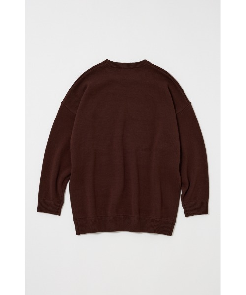 MOUSSY LOGO KNIT / マウジーロゴニット ZOZO・一部店舗限定】MOUSSY LOGO KNIT / マウジーロゴニット