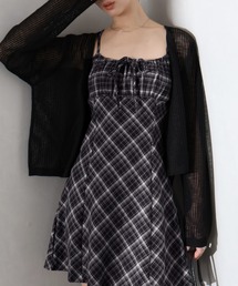 SpRay | チェック切替ミニキャミワンピース(ワンピース)