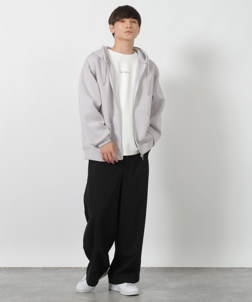 LAKOLE（ラコレ）の「エアダンボールZIPパーカー / 596296（パーカー・メンズ・レッド/ライトグレー/ブラック・LARGE/MEDIUM）」の18枚目の写真