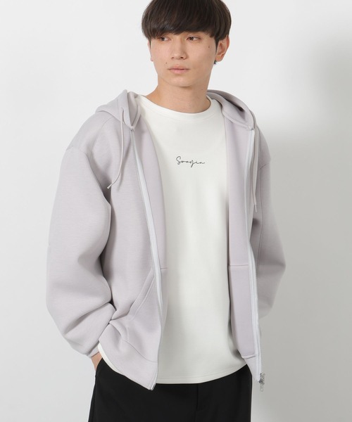 LAKOLE（ラコレ）の「エアダンボールZIPパーカー / 596296（パーカー・メンズ・レッド/ライトグレー/ブラック・LARGE/MEDIUM）」の20枚目の写真