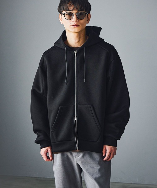 LAKOLE（ラコレ）の「エアダンボールZIPパーカー / 596296（パーカー・メンズ・レッド/ライトグレー/ブラック・LARGE/MEDIUM）」の8枚目の写真