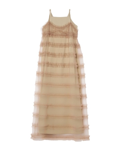 フリルラインガーリードレス / frill line girly dress