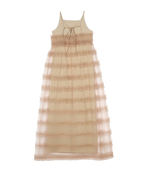フリルラインガーリードレス / frill line girly dress