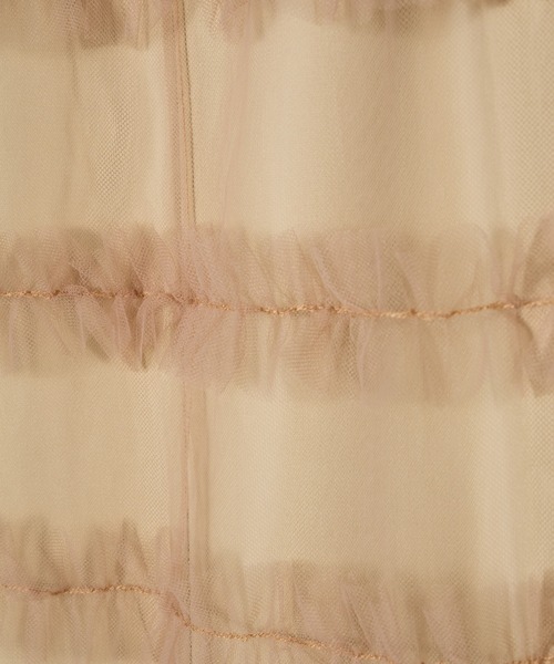 ANDRESD(アンドレスド)の「フリルラインガーリードレス / frill line girly dress(ドレス・レディース・チャコール/ブラック/ベージュ・S/M/L)」の11枚目の写真