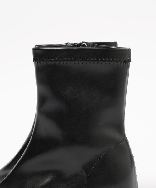 LEPSIM（レプシィム）の「ストレッチヒールブーツ　595796（ブーツ・レディース・ガンメタ/ブラック・LARGE/MEDIUM）」の7枚目の写真