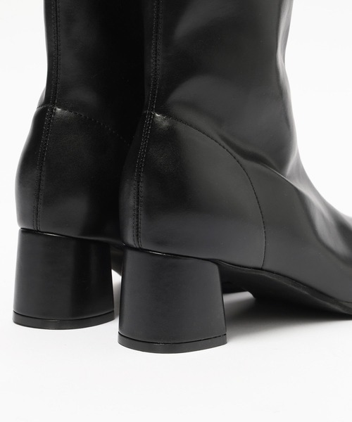 LEPSIM（レプシィム）の「ストレッチヒールブーツ　595796（ブーツ・レディース・ガンメタ/ブラック・LARGE/MEDIUM）」の3枚目の写真