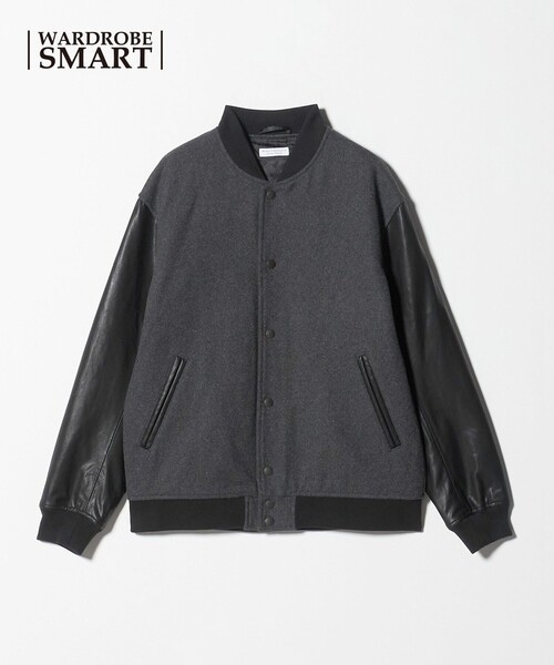 セール】【WEB限定 WARDROBE SMART】グレーメルトン レザーライク