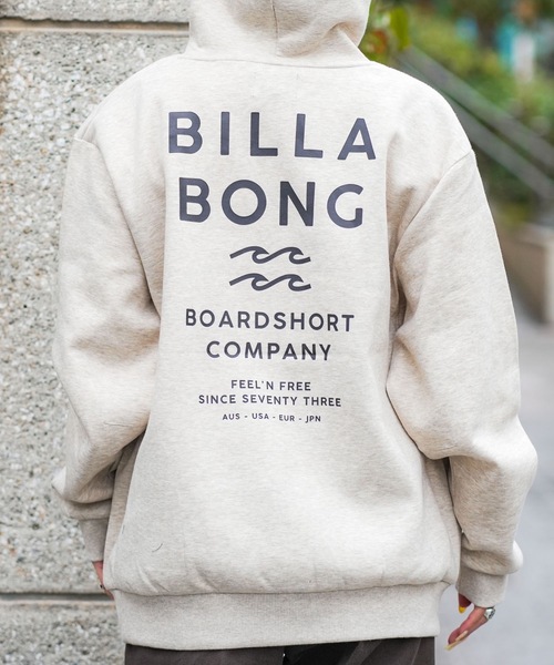 BILLABONG(ビラボン)の「BILLABONG メンズ WAVE LAYER PARKA パーカー 【WIDE FIT】【2025年秋冬モデル】/ビラボンセットアップ対応撥水加工バックプリントダンボールニットプルオーバーパーカー・フーディー(パーカー・メンズ・ブラック/グレー/サンドベージュ・MEDIUM/LARGE/X-LARGE)」の3枚目の写真