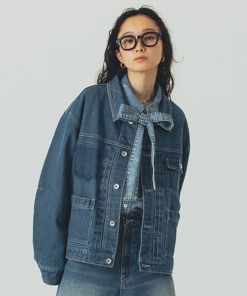 セール】DENIM JACKET（デニムジャケット）｜ROSE BUD（ローズバッド
