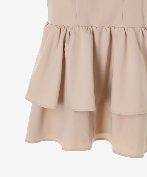 MAJESTIC LEGON(マジェスティックレゴン)の「フードボレロ×ミニキャミワンピセット(ワンピース・レディース・ベージュ系その他2/ベージュ/ブラック系その他・MEDIUM)」の11枚目の写真