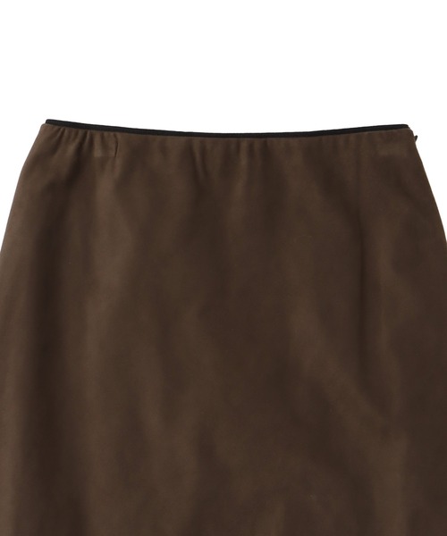 DRESSLAVE（ドレスレイブ）の「suede long skirt(スエードロングスカート)（スカート・レディース・ホワイト/ブラウン・38/36）」の21枚目の写真