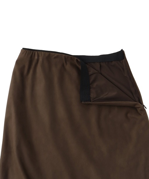 DRESSLAVE（ドレスレイブ）の「suede long skirt(スエードロングスカート)（スカート・レディース・ホワイト/ブラウン・38/36）」の22枚目の写真