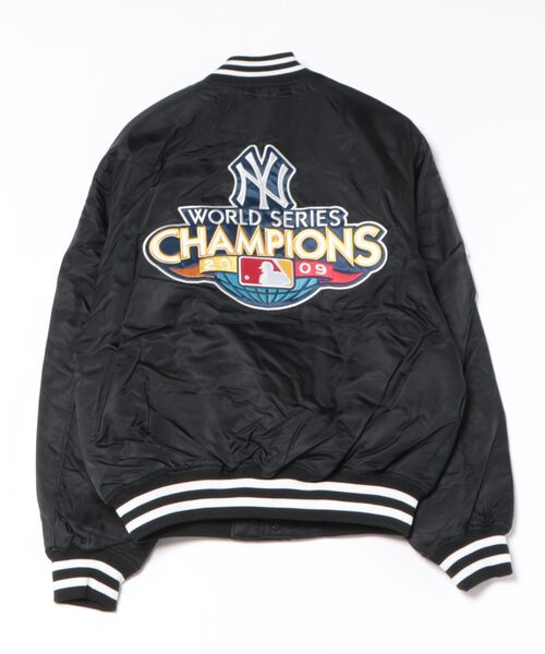 NEW ERA(ニューエラ)の「NEW ERA/ニューエラ AP MLB WRLD BLK JP ジャケット 14745633/14745634(スタジャン・メンズ・ブラック系その他2/ブラック系その他・M/L)」の7枚目の写真