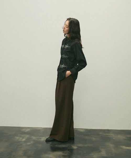 美品♡ルネ　エンブロイダリーブラウス　定価38,500円　日本製　アナイ　ヨリ 美品♡ルネ エンブロイダリーブラウス 定価38，500円 日本製