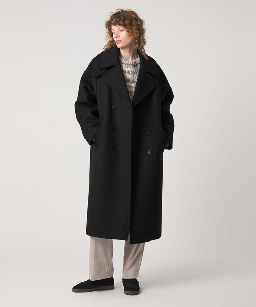 セール】＜Steven Alan＞ダブル ブレスト ロングコート（その他