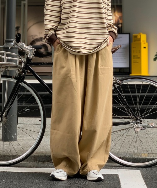 REBALANCE（リバランス）の「カジュアルワイドレッグパンツ（その他パンツ・メンズ・E/B/A/D/C・LARGE/MEDIUM）」の18枚目の写真