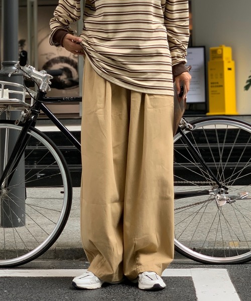 REBALANCE（リバランス）の「カジュアルワイドレッグパンツ（その他パンツ・メンズ・E/B/A/D/C・LARGE/MEDIUM）」の19枚目の写真