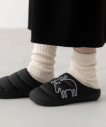 moz モズ あったか ファー サンダル