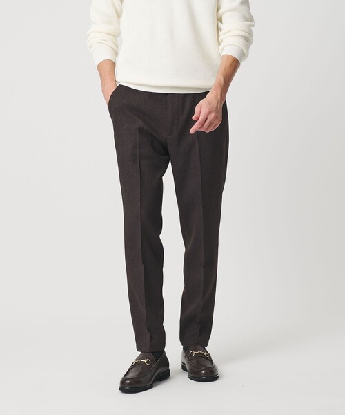 BEAUTY&YOUTH UNITED ARROWS(ビューティーアンドユースユナイテッドアローズ)の「【WEB限定 WARDROBE SMART】ウールライク ノープリーツ パンツ(スラックス・メンズ・ダークブラウン/グレー/ブラック・XL/L/M/S)」の19枚目の写真