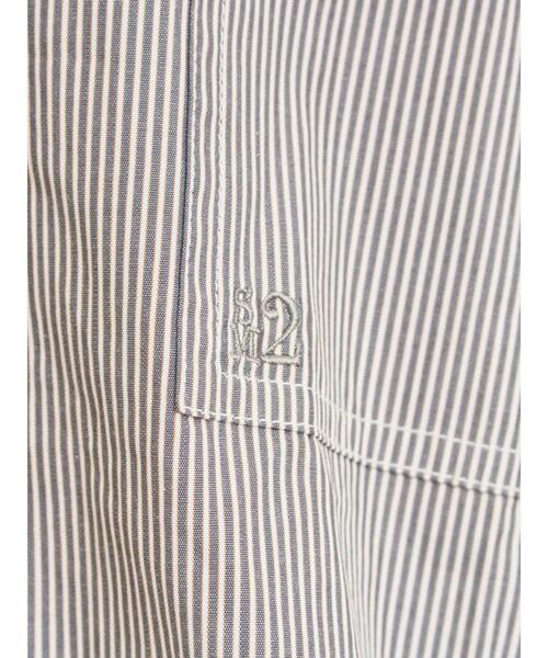 SM2（エスエムツー）の「柄アソートドルマンスリーブシャツ（シャツ/ブラウス・レディース・ブラウン/ブラック/クリーム/ブルー・F）」の5枚目の写真