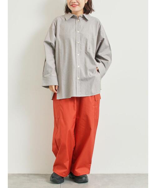 SM2（エスエムツー）の「柄アソートドルマンスリーブシャツ（シャツ/ブラウス・レディース・ブラウン/ブラック/クリーム/ブルー・F）」の6枚目の写真