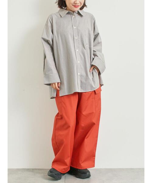 SM2（エスエムツー）の「柄アソートドルマンスリーブシャツ（シャツ/ブラウス・レディース・ブラウン/ブラック/クリーム/ブルー・F）」の7枚目の写真