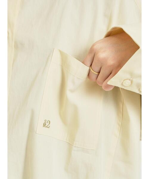 SM2（エスエムツー）の「柄アソートドルマンスリーブシャツ（シャツ/ブラウス・レディース・ブラウン/ブラック/クリーム/ブルー・F）」の15枚目の写真