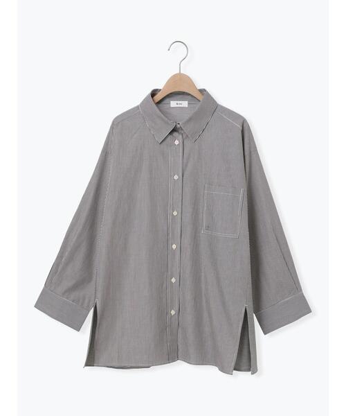 SM2（エスエムツー）の「柄アソートドルマンスリーブシャツ（シャツ/ブラウス・レディース・ブラウン/ブラック/クリーム/ブルー・F）」の22枚目の写真