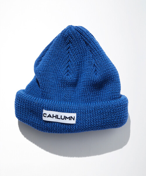 CAHLUMN（カウラム）の「CAHLUMN/カウラム Wool Rib Beanie/ウール リブビーニー（ニットキャップ/ビーニー・メンズ・ネイビー/ベージュ/グリーン/ブラウン/ホワイト/ブラック/ブルー・ONE SIZE）」の7枚目の写真