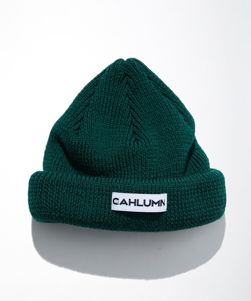 CAHLUMN（カウラム）の「CAHLUMN/カウラム Wool Rib Beanie/ウール リブビーニー（ニットキャップ/ビーニー・メンズ・ネイビー/ベージュ/グリーン/ブラウン/ホワイト/ブラック/ブルー・ONE SIZE）」の5枚目の写真