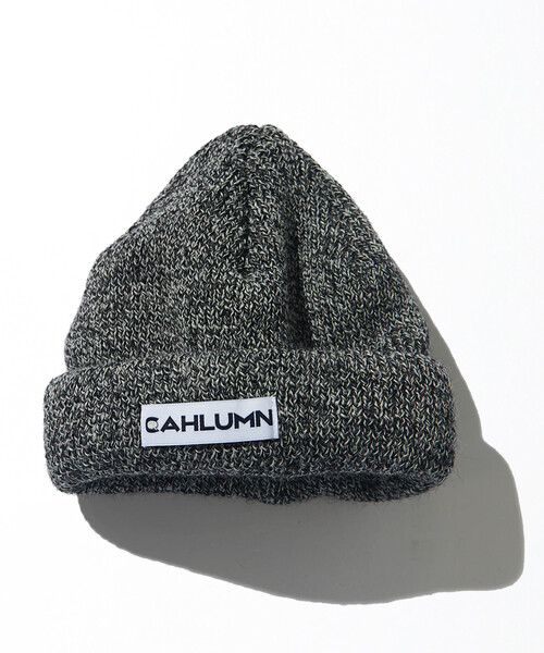 CAHLUMN（カウラム）の「CAHLUMN/カウラム Wool Rib Beanie/ウール リブビーニー（ニットキャップ/ビーニー・メンズ・ネイビー/ベージュ/グリーン/ブラウン/ホワイト/ブラック/ブルー・ONE SIZE）」の2枚目の写真