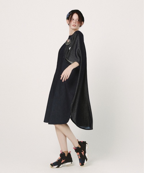 bedsidedrama（ベットサイドドラマ）の「Dress Maxi One-piece（ワンピース・レディース・インディゴブルー/ブルー/グレー・1/2）」の11枚目の写真