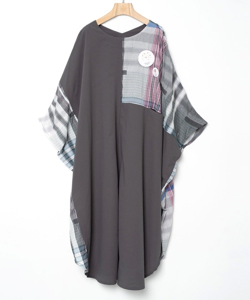 bedsidedrama（ベットサイドドラマ）の「Dress Maxi One-piece（ワンピース・レディース・インディゴブルー/ブルー/グレー・1/2）」の17枚目の写真