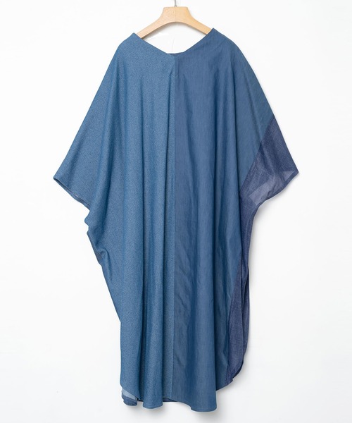 bedsidedrama（ベットサイドドラマ）の「Dress Maxi One-piece（ワンピース・レディース・インディゴブルー/ブルー/グレー・1/2）」の22枚目の写真