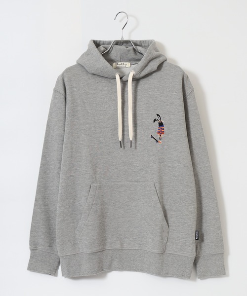 FUNALIVE（ファンアライブ）の「SHABBY シャビ プルパーカー フーディ unisex（パーカー・メンズ・杢グレー/ワイン/ブラック・XL/M/L）」の17枚目の写真