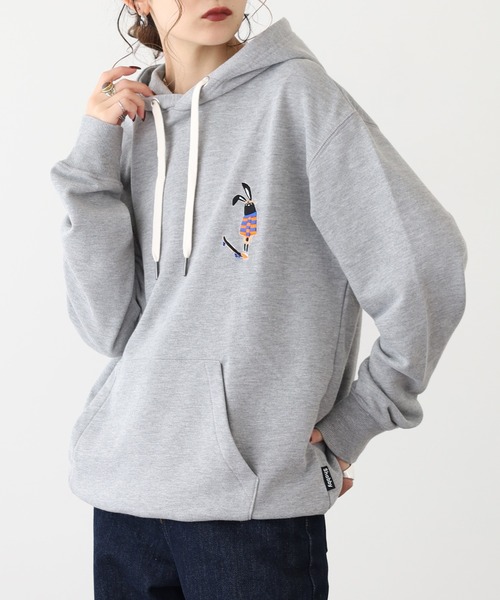 FUNALIVE（ファンアライブ）の「SHABBY シャビ プルパーカー フーディ unisex（パーカー・メンズ・杢グレー/ワイン/ブラック・XL/M/L）」の12枚目の写真