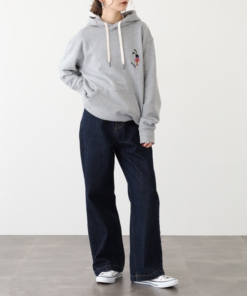 FUNALIVE（ファンアライブ）の「SHABBY シャビ プルパーカー フーディ unisex（パーカー・メンズ・杢グレー/ワイン/ブラック・XL/M/L）」の14枚目の写真