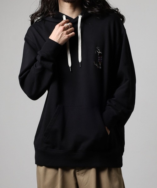 FUNALIVE（ファンアライブ）の「SHABBY シャビ プルパーカー フーディ unisex（パーカー・メンズ・杢グレー/ワイン/ブラック・XL/M/L）」の22枚目の写真