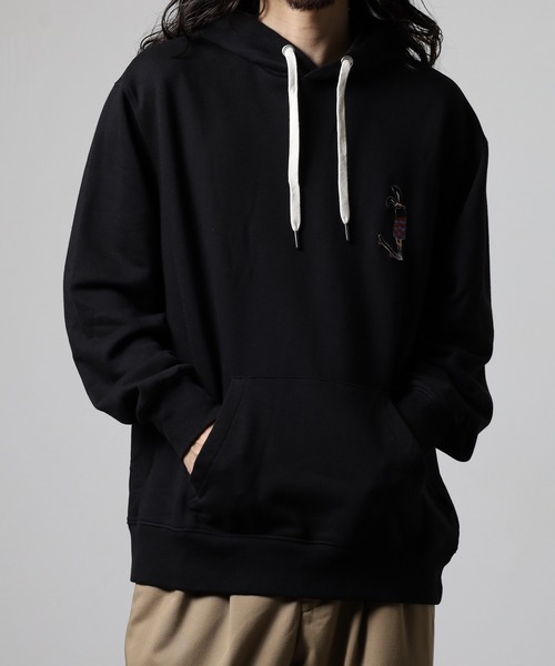 FUNALIVE（ファンアライブ）の「SHABBY シャビ プルパーカー フーディ unisex（パーカー・メンズ・杢グレー/ワイン/ブラック・XL/M/L）」の21枚目の写真